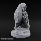 Many Mouths Screaming Drema Larva Miniature for Dungeons and Dragons, Pathfinder or other TTRPGs