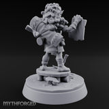 Map Waving Mallet Wielding Goblin Trickster Miniature for Dungeons and Dragons, Pathfinder or other TTRPGs