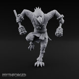 Maracas Rattling Kenku Bard Miniature for Dungeons and Dragons, Pathfinder or other TTRPGs