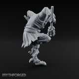 Maracas Rattling Kenku Bard Miniature for Dungeons and Dragons, Pathfinder or other TTRPGs