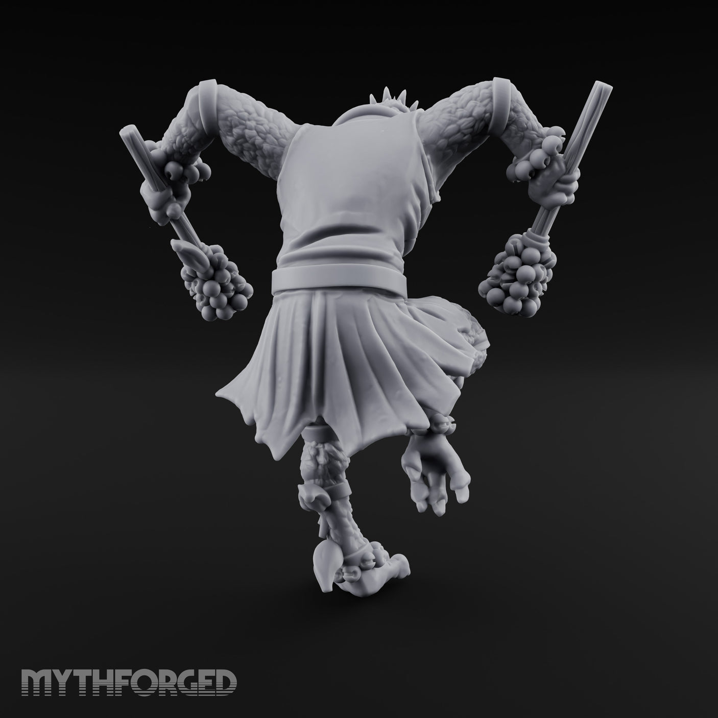 Maracas Rattling Kenku Bard Miniature for Dungeons and Dragons, Pathfinder or other TTRPGs