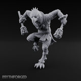 Maracas Rattling Kenku Bard Miniature for Dungeons and Dragons, Pathfinder or other TTRPGs