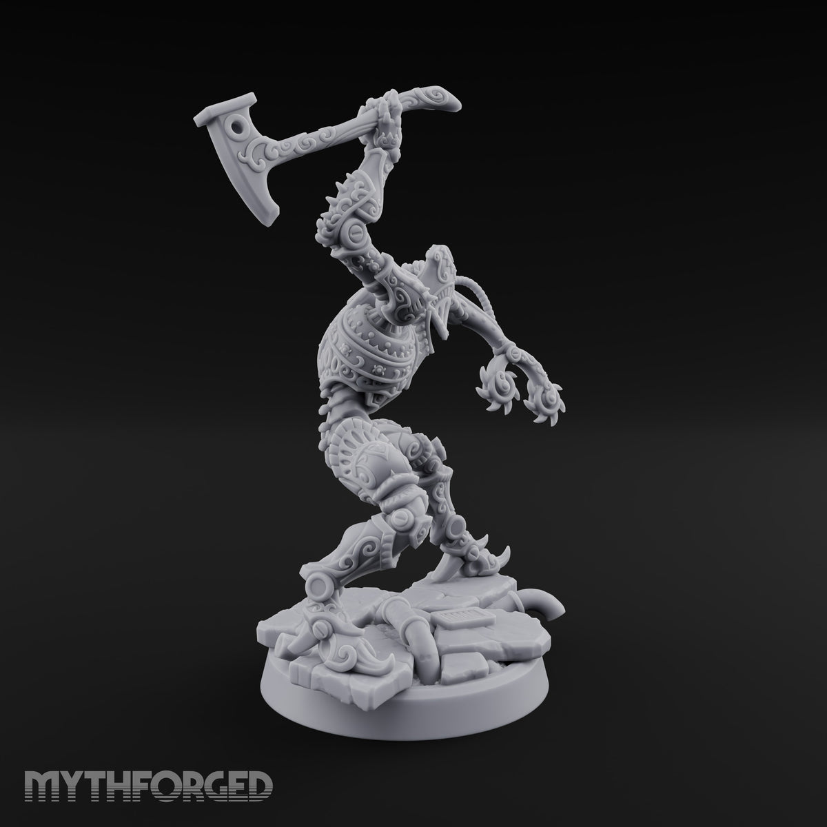 Strings Cut, Still Swinging Warforged Marionette Automaton D