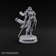 Two Pistols Left Holstered Human Female Pirate Captain