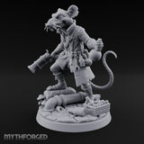 Fizzing Flask, Loaded Barrel Ratfolk Alchemist Gunslinger