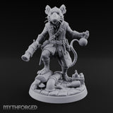Fizzing Flask, Loaded Barrel Ratfolk Alchemist Gunslinger