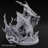 Mast Rending Rotting Sea Slitherdrake Miniature for Dungeons and Dragons, Pathfinder or other TTRPGs
