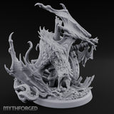 Mast Rending Rotting Sea Slitherdrake Miniature for Dungeons and Dragons, Pathfinder or other TTRPGs