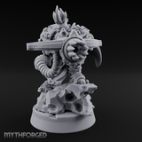 Gatling Core Spinning Dwarf Sentinel Miniature for Dungeons and Dragons, Pathfinder or other TTRPGs