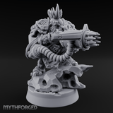 Gatling Core Spinning Dwarf Sentinel Miniature for Dungeons and Dragons, Pathfinder or other TTRPGs