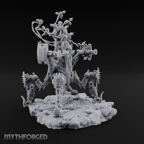 Throne on Spiked Legs Warforged Prophet Walker — Version 1