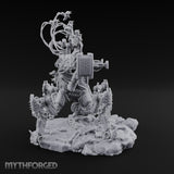 Throne on Spiked Legs Warforged Prophet Walker — Version 1