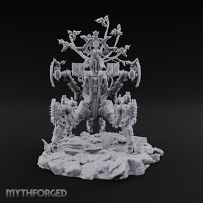 Throne on Spiked Legs Warforged Prophet Walker — Version 1