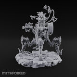 Throne on Spiked Legs Warforged Prophet Walker — Version 2