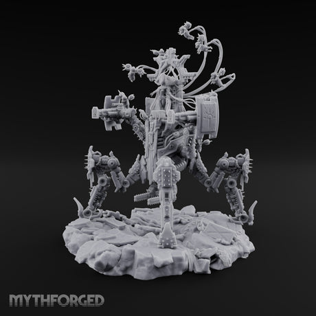 Throne on Spiked Legs Warforged Prophet Walker — Version 2