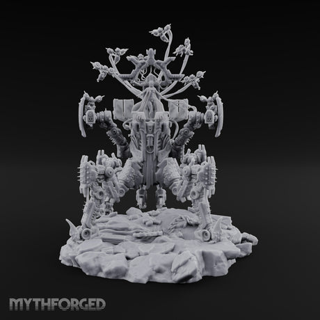Throne on Spiked Legs Warforged Prophet Walker — Version 2
