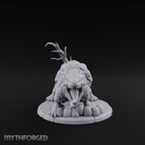 Maw Agape Eggs Guarding Stormseed Beast Miniature for Dungeons and Dragons, Pathfinder or other TTRPGs