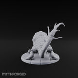 Maw Agape Eggs Guarding Stormseed Beast Miniature for Dungeons and Dragons, Pathfinder or other TTRPGs