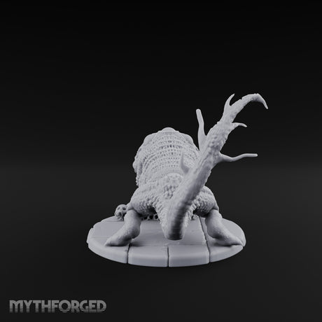 Maw Agape Eggs Guarding Stormseed Beast Miniature for Dungeons and Dragons, Pathfinder or other TTRPGs