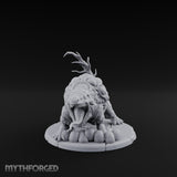 Maw Agape Eggs Guarding Stormseed Beast Miniature for Dungeons and Dragons, Pathfinder or other TTRPGs
