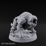 Maw-Lunging Fang-Splaying Sea Wolf Miniature for Dungeons and Dragons, Pathfinder or other TTRPGs