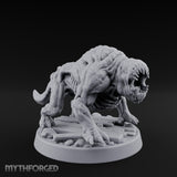 Maw-Lunging Fang-Splaying Sea Wolf Miniature for Dungeons and Dragons, Pathfinder or other TTRPGs