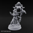 Maw Staff Raising Goblin Shaman Miniature for Dungeons and Dragons, Pathfinder or other TTRPGs