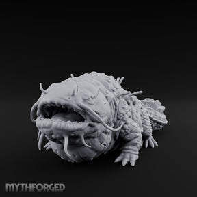 Maw Yawning Fang Splaying Giant Catfish Miniature for Dungeons and Dragons, Pathfinder or other TTRPGs