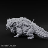 Maw Yawning Fang Splaying Giant Catfish Miniature for Dungeons and Dragons, Pathfinder or other TTRPGs