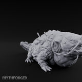 Maw Yawning Fang Splaying Giant Catfish Miniature for Dungeons and Dragons, Pathfinder or other TTRPGs