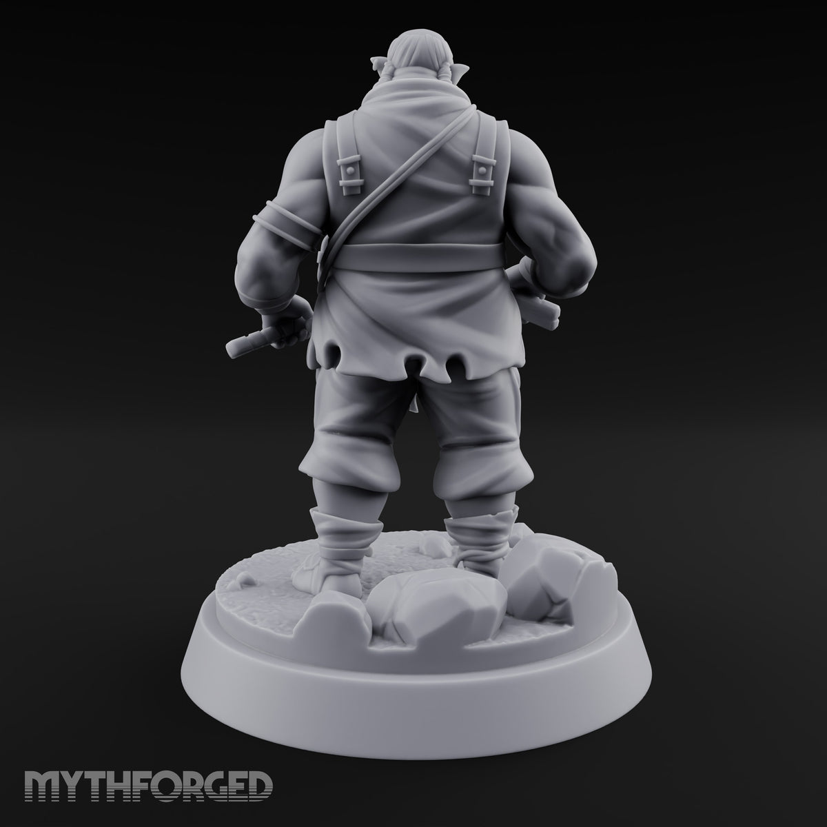 Sawdust and Scowls Orc Butcher
