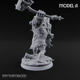 Mech Plated Rampaging Simian Brute A Miniature for Dungeons and Dragons, Pathfinder or other TTRPGs
