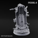 Mech Plated Rampaging Simian Brute A Miniature for Dungeons and Dragons, Pathfinder or other TTRPGs