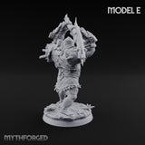 Mech Plated Rampaging Simian Brute E Miniature for Dungeons and Dragons, Pathfinder or other TTRPGs