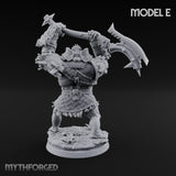 Mech Plated Rampaging Simian Brute E Miniature for Dungeons and Dragons, Pathfinder or other TTRPGs