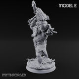 Mech Plated Rampaging Simian Brute E Miniature for Dungeons and Dragons, Pathfinder or other TTRPGs
