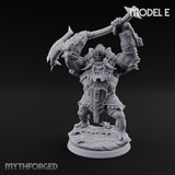 Mech Plated Rampaging Simian Brute E Miniature for Dungeons and Dragons, Pathfinder or other TTRPGs