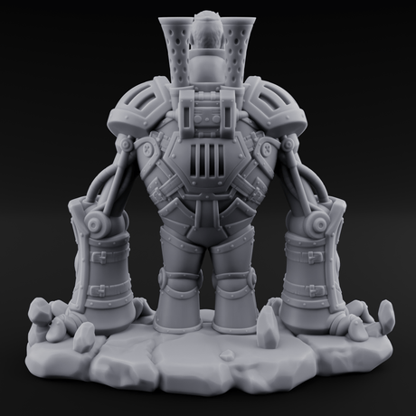 Knuckle Dragging Gnome Mech Pilot Miniature for Dungeons and Dragons, Pathfinder or other TTRPGs