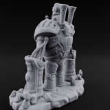 Knuckle Dragging Gnome Mech Pilot Miniature for Dungeons and Dragons, Pathfinder or other TTRPGs