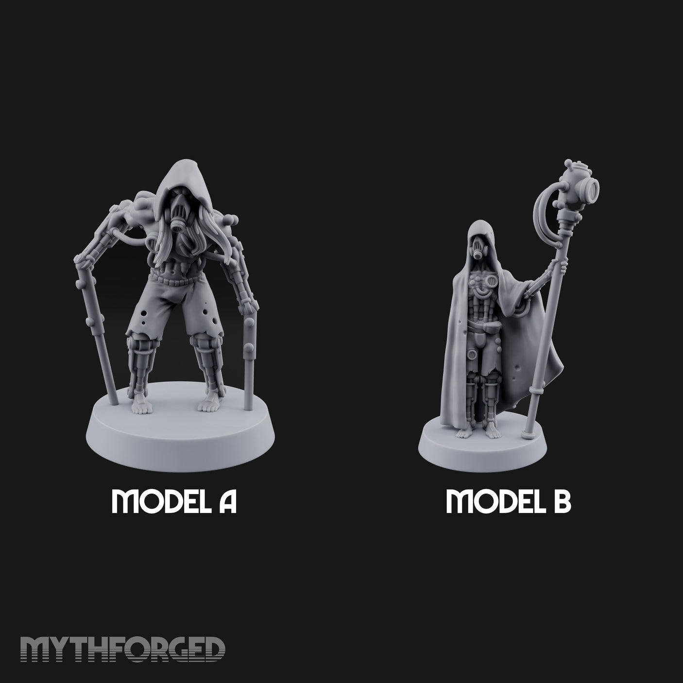 Mechanically Limbed Cyborg Stalker Model A — Full Set