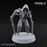 Mechanically Limbed Cyborg Stalker Model A A gallery 1
