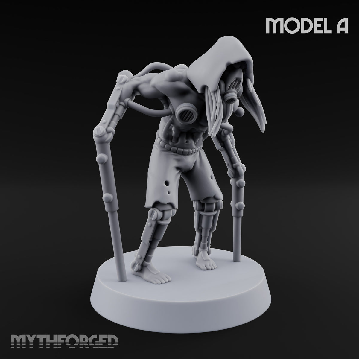 Mechanically Limbed Cyborg Stalker Model A A gallery 2
