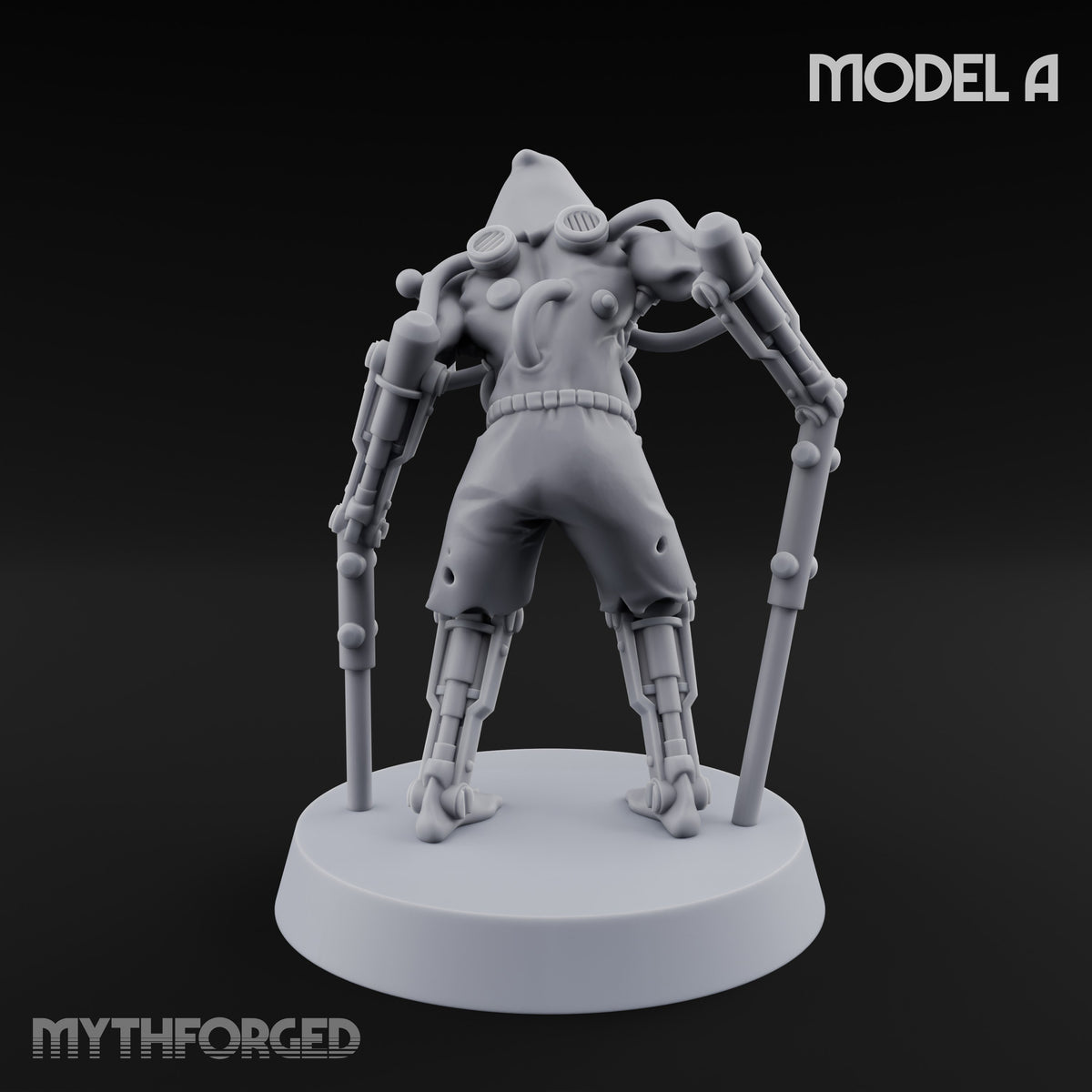 Mechanically Limbed Cyborg Stalker Model A A gallery 5