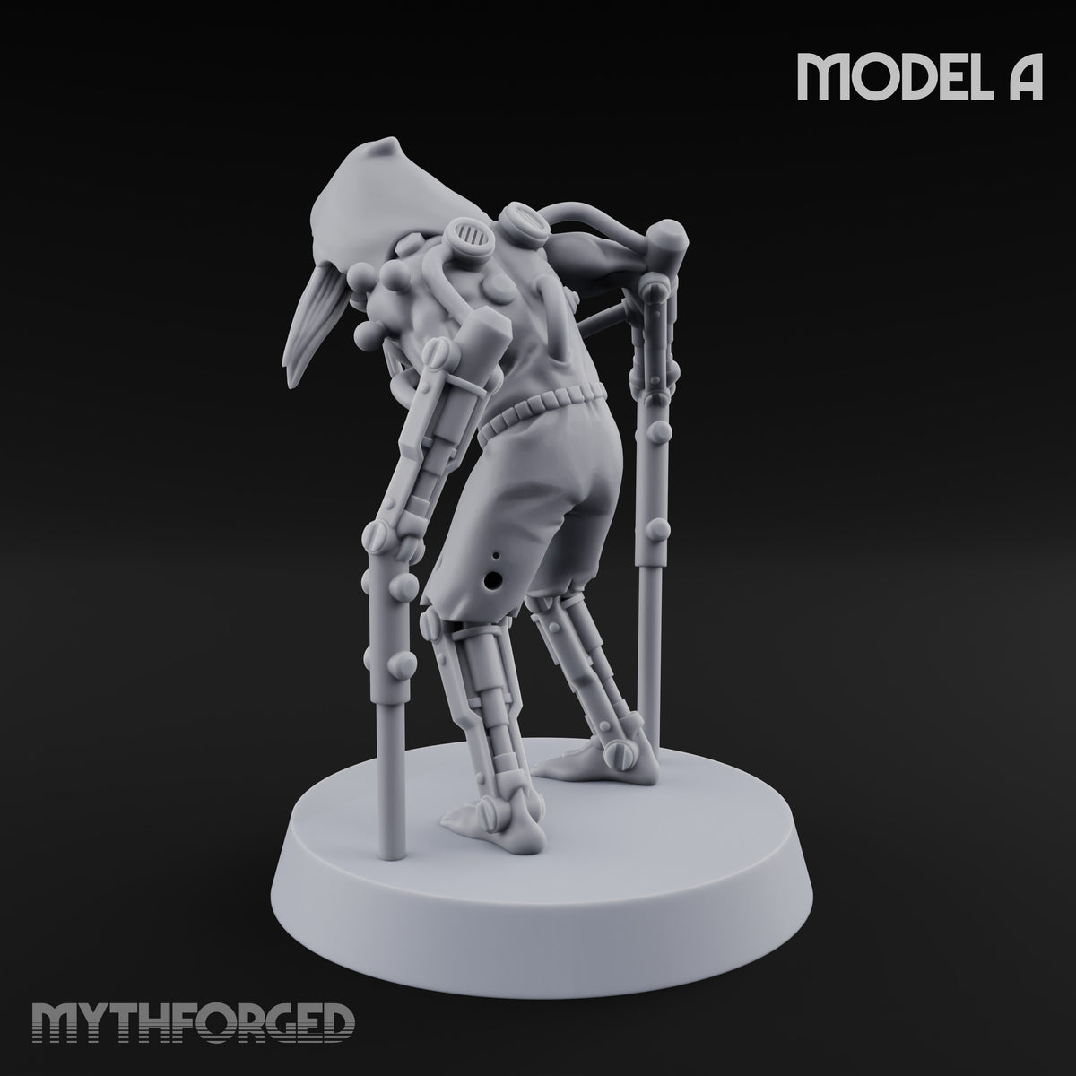 Mechanically Limbed Cyborg Stalker Model A A gallery 6