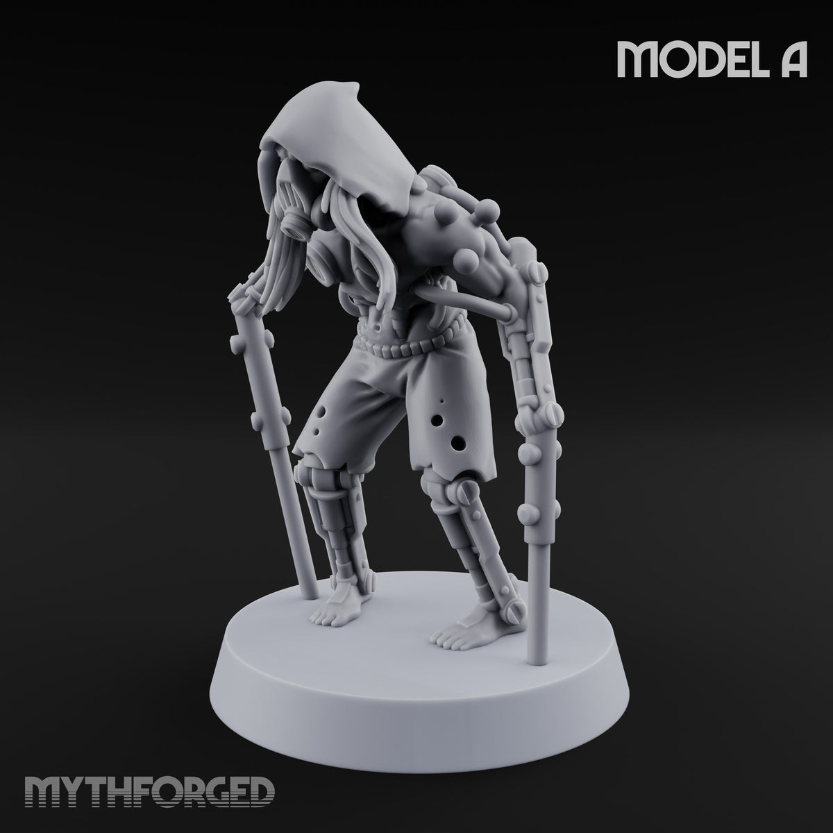 Mechanically Limbed Cyborg Stalker Model A A gallery 8