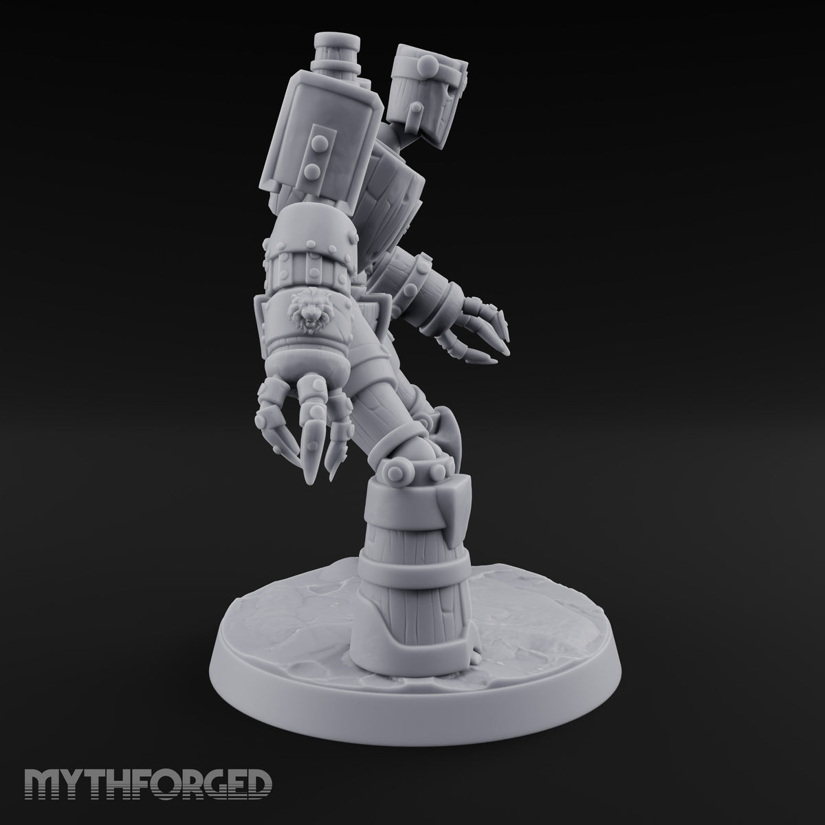 Barrel Chested and Bolted Together Warforged Medium Automatons — A