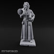 Megaphone Bellowing Human Preacher Miniature for Dungeons and Dragons, Pathfinder or other TTRPGs