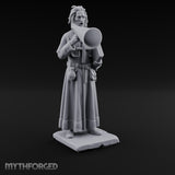 Megaphone Bellowing Human Preacher Miniature for Dungeons and Dragons, Pathfinder or other TTRPGs
