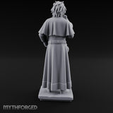 Megaphone Bellowing Human Preacher Miniature for Dungeons and Dragons, Pathfinder or other TTRPGs