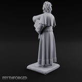 Megaphone Bellowing Human Preacher Miniature for Dungeons and Dragons, Pathfinder or other TTRPGs